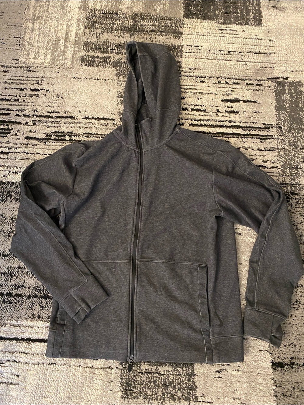 Men’s Nike Dri-Fit Yoga Zip Up Hoodie Small
